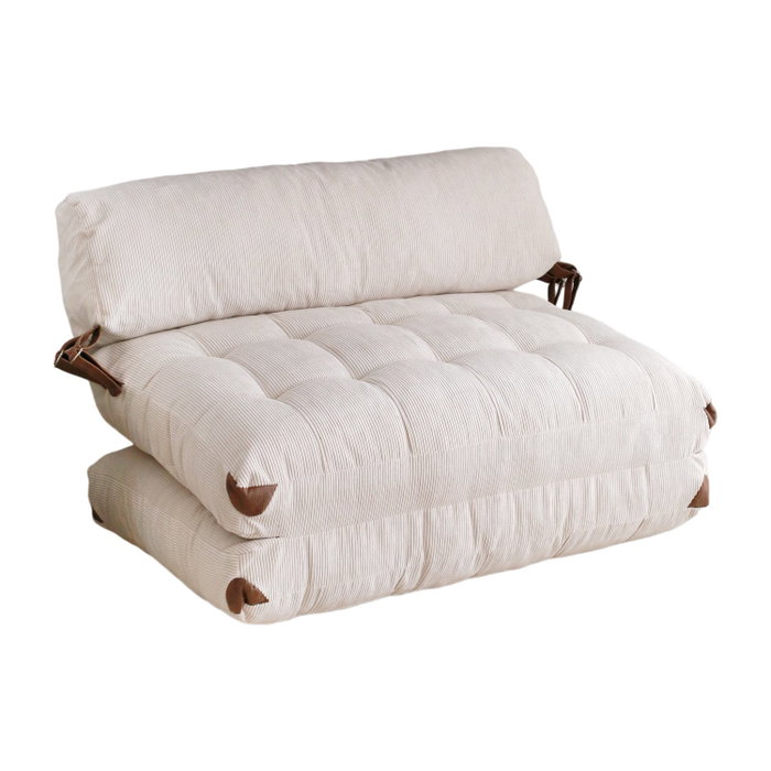 Atelier Del Sofa Fold Kadife 2 - Blanco